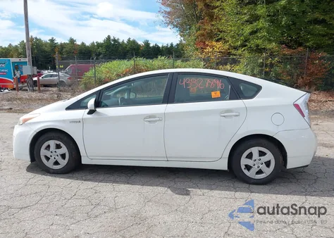 2010 Toyota Prius Ii из США, поврежденный, VIN JTDKN3DUXA0195809